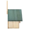 Nichoirs 4 pcs 24x16x30 cm Bois de sapin 
