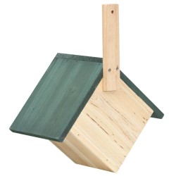 Nichoirs 4 pcs 24x16x30 cm Bois de sapin 