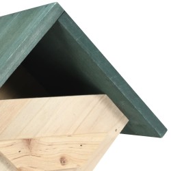 Nichoirs 4 pcs 24x16x30 cm Bois de sapin 