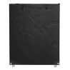 Housse de balancelle 8 œillets 125x90x135/165 cm PE 