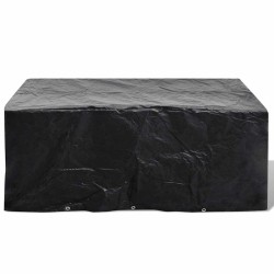 Housse de salon de jardin 8 œillets 240 x 140 x 90 cm 