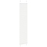 Store plissé blanc 50x200 cm largeur du tissu 49,4 cm polyester 