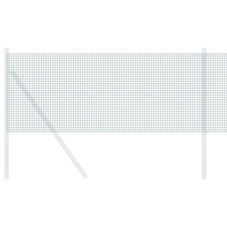 Clôture en fil métallique soudé Verte 0.4x10 m en acier 