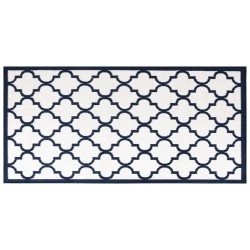 Tapis d'extérieur 80x150 cm design réversible 
