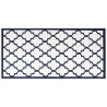 Tapis d'extérieur 80x150 cm design réversible 