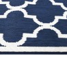 Tapis d'extérieur 80x150 cm design réversible 
