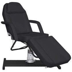Table de massage Noir 180x62x(87-112) cm 