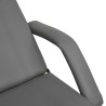 Table de massage Gris 180x62x(86,5-118) cm 