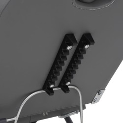 Chaise de traitement de beauté Similicuir Noir 180x62x78 cm 