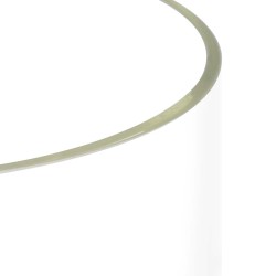 Cylindres Discus avec Clés 2 pcs Argent 9 x 2,8 x 9 cm 