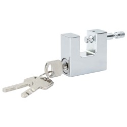 Verrou Argenté Acier 