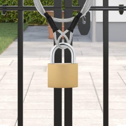 U Lock avec Clés 12 pcs Laiton Fer 