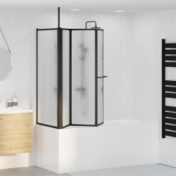 Paroi de douche Blanc 120 x 70 x 137 cm Aluminium 