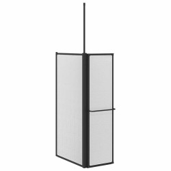 Paroi de douche Blanc 120 x 70 x 137 cm Aluminium 