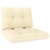 Ensemble de Canapés avec coussin 4 pcs Naturel et Noir 473650473650