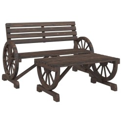 Ensemble de canapés d'extérieur 10 pcs Naturel et Noir 473653473653