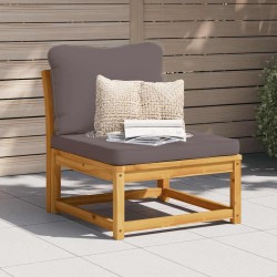 Ensemble de canapés d'extérieur 10 pcs Naturel et Noir 473661473661