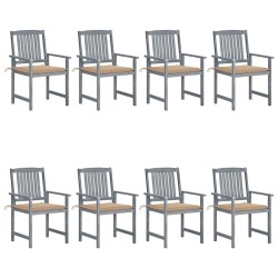 Ensemble de canapés d'extérieur 19 pcs Naturel et Noir 473696473696