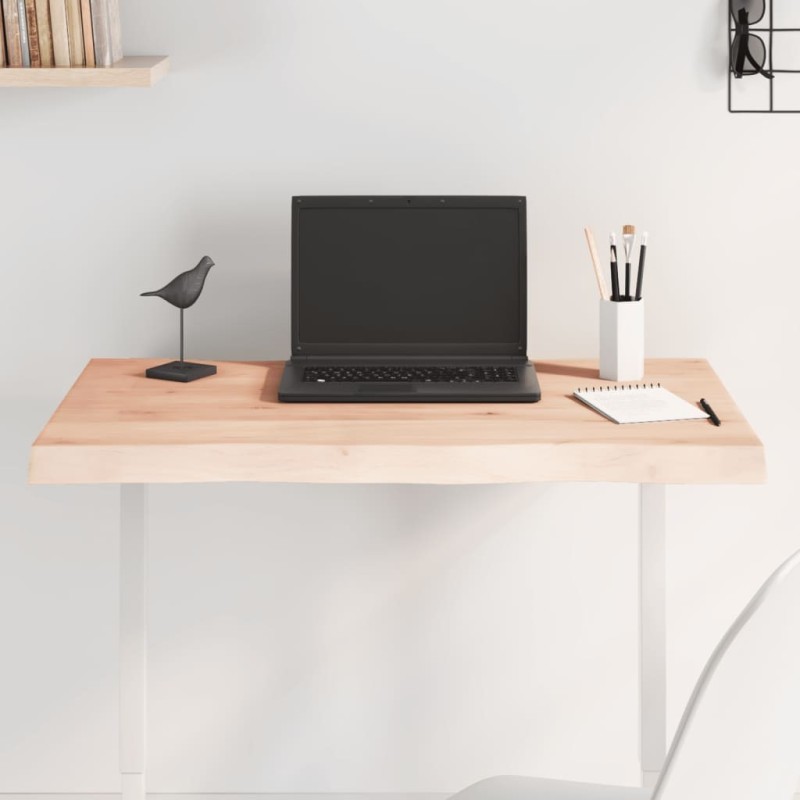 Miroir de bain 50x70 cm bois de manguier massif et verre 474066474066