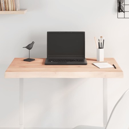 Miroir de bain 50x70 cm bois de manguier massif et verre 474066474066