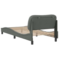 Salon de jardin avec coussins 7 pcs gris résine tressée 474229474229