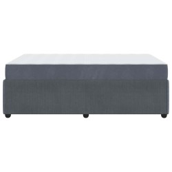 Salon de jardin 9 pcs avec coussins gris résine tressée 474249474249