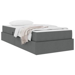 Salon de jardin avec coussins 7 pcs gris résine tressée 474328474328