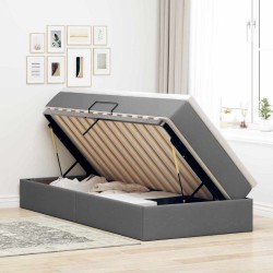 Salon de jardin avec coussins 7 pcs gris résine tressée 474335474335