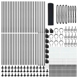 Ensemble de mobilier de salle de bain avec étagère 3 pcs Marron 474449474449