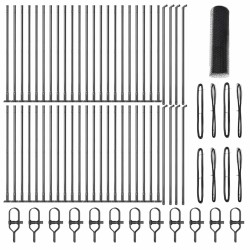 Ensemble de mobilier de salle de bain avec étagère 2 pcs Marron 474450474450