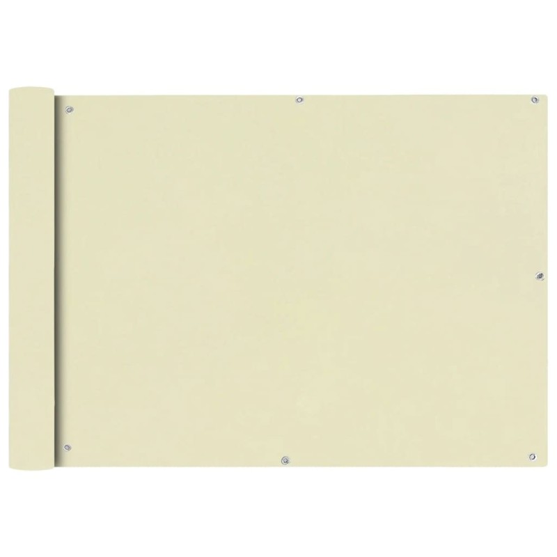 Salon de jardin 5 pcs avec coussin Crème Bois d'acacia solide 474563474563