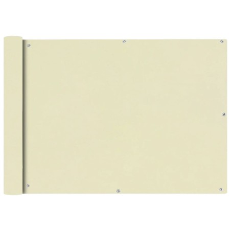 Salon de jardin 5 pcs avec coussin Crème Bois d'acacia solide 474563474563