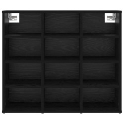 Salon de jardin 11 pcs avec coussins noir résine tressée 474574474574