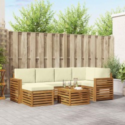 Ensemble à manger de jardin 5 pcs coussins gris résine tressée 474680474680