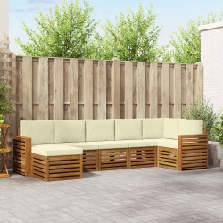 Ensemble à manger de jardin 5 pcs coussins gris résine tressée 474681474681