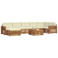 Ensemble à manger de jardin 9 pcs anthracite acier 474685474685