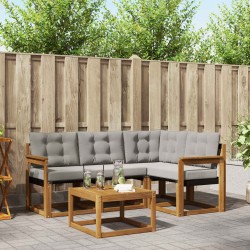 Ensemble à manger de jardin 7 pcs Résine tressée Gris 474770474770