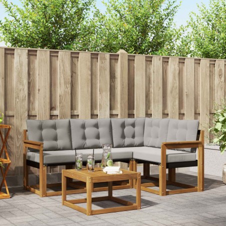 Ensemble à manger de jardin 7 pcs Résine tressée Gris 474770474770