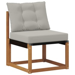 Ensemble à manger de jardin 7 pcs Résine tressée Gris 474770474770