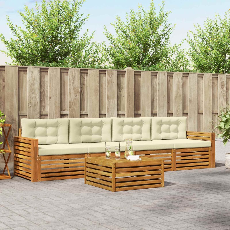 Salon de jardin 11 pcs avec coussins noir résine tressée 474815474815