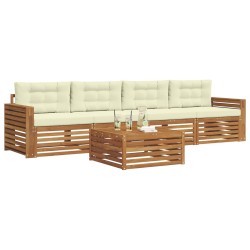 Salon de jardin 11 pcs avec coussins noir résine tressée 474815474815