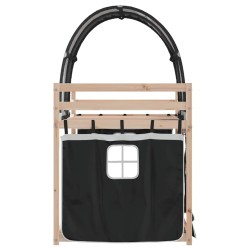 Clôture à Pointe Noir 200 x 130 cm Acier enduit de poudre 475250475250