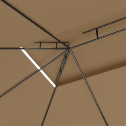  Belvédère 4x3x2,7 m Taupe 160 g/m² 