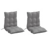 Ensemble de canapé de jardin avec coussin 6 pcs Gris polyrotin 475480475480
