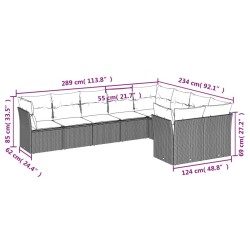 Porte d'entrée anthracite 98x200 cm PVC 477327477327
