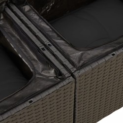 Ensemble de Douche Noir 47 x 20 x 95 cm Acier inoxydable 478146478146