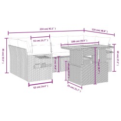 Brosses d'étanchéité pour porte à visser 6 pcs Noir 100 cm 478305478305