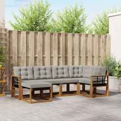 Salon de jardin 12 pcs avec coussins noir résine tressée 478548478548