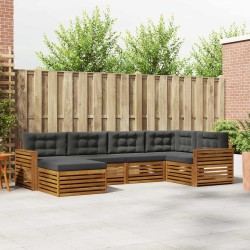 Salon de jardin avec coussins 13 pcs noir résine tressée 478560478560