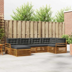 Salon de jardin avec coussins 13 pcs noir résine tressée 478567478567